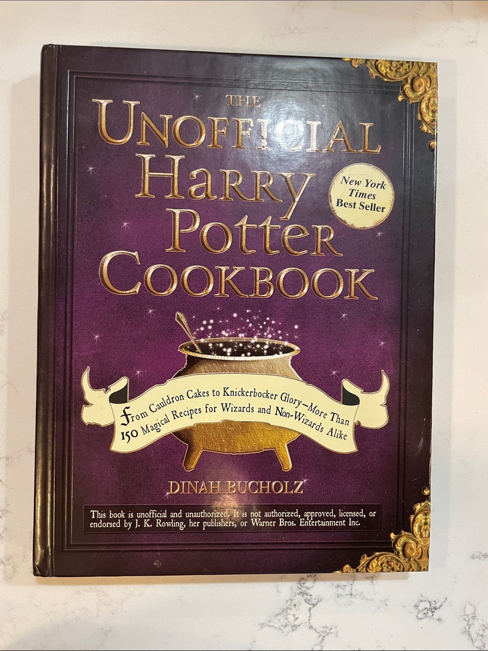 The Unofficial Harry Potter Cookbook - Hardcover NWOT